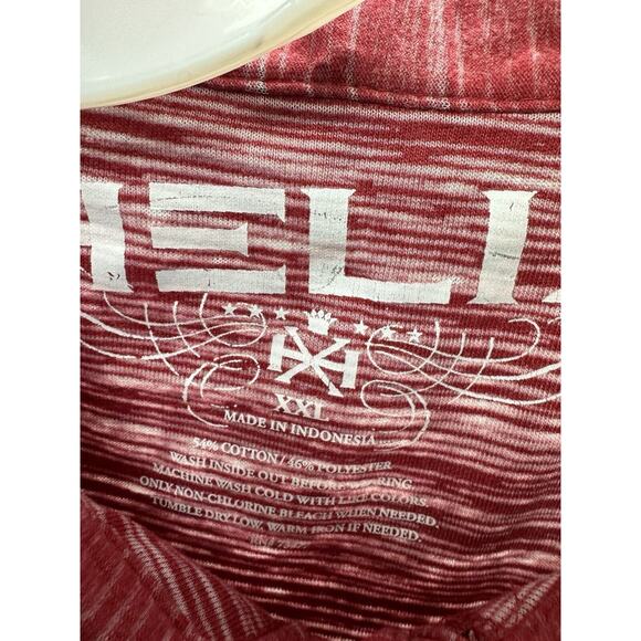 Helix Red Polo Collared Shirt Size XXL RN 73277 - Picture 4 of 4